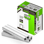 meite 21 Gauge Upholstery Staples, 1/2-Inch Crown with 1/2-Inch Length Galvanized Heavy Duty Staples for Staple Guns MT8016, MT8016S, and MT8016SLN(10 Boxes)