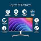 Kensington MagPro 23.8 Inch Magnetic Computer Privacy Screen for Desktop, Removable 16:9 Computer Privacy Filter, Anti-Glare Blue Ray Reduction, Compatible with Slim Bezel Monitors, K55421WW
