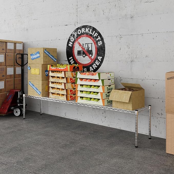 Regal Altair 14" Deep x 72" Wide x 14" Height Wire Shelving Kit | 1-Tier | NSF Commercial Storage Rack Unit