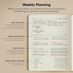 Dated, 2026 Planner, 8.5" x 11" - The Productivity Planner to Achieve Your 2026 Goals - Planner 2026-2027 by PRODUCTIVITY STORE (A4, BLACK)