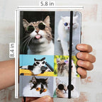 Kathy & Jiggs: Sassy Cat A5 Lined Journal 160 Pages, 5.8 X 8.4 Hardcover Notebook, College Ruled: Cute Aesthetic Gifts for Cat Dads, Mom, Kids, Animal Lovers, Men, Women, Note Book, Diary, Journaling