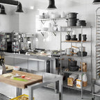 Regal Altair 21" Deep x 24" Wide x 64" Height Wire Shelving Kit | 5-Tier | NSF Commercial Storage Rack Unit