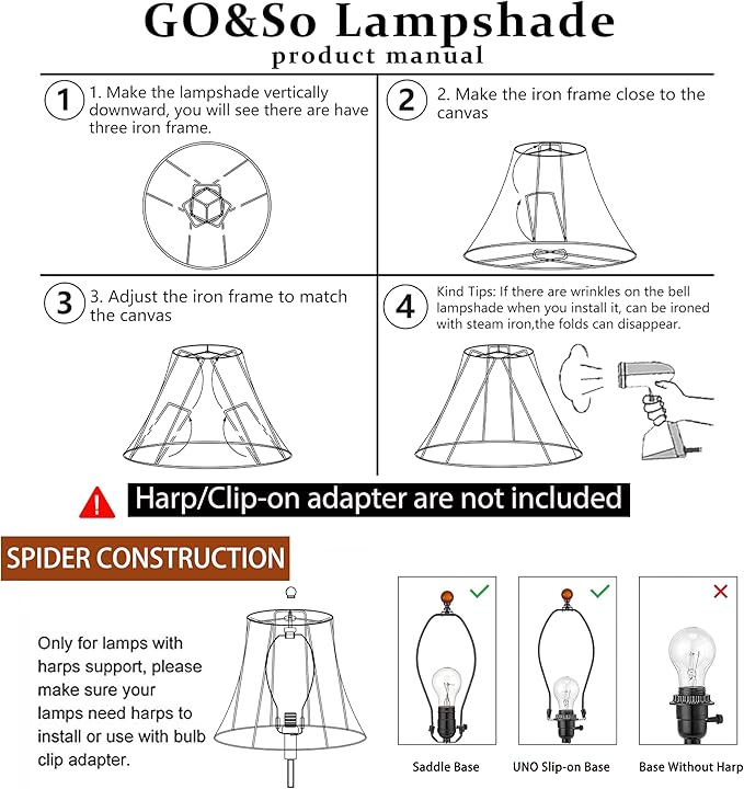 GOSO Set of 1 Elegant Leaf Scalloped Lamp Shade Burgundy, 6×13×9.8 Inch Spider Bell Lamp Shade for Table Lamp,Floor Lamps Replac Braids with Petal Edges,Easy Assembly Art Decor Shades for Bedroom