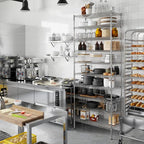 Regal Altair 18" Deep x 36" Wide x 96" Height Wire Shelving Kit | 10-Tier | NSF Commercial Storage Rack Unit
