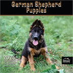 MICASA PRESS German Shepherd Puppies 2026 Wall Calendar 12 Month | 12" x 24" Open | Thick & Sturdy Paper | Holiday Gift | Cute Puppy Dog Calendar 2026