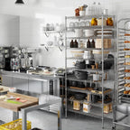 Regal Altair 21" Deep x 36" Wide x 86" Height Wire Shelving Kit | 10-Tier | NSF Commercial Storage Rack Unit