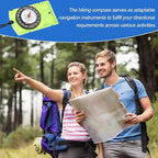 PATIKIL Orienteering Compass, Navigation Backpacking Compasses for Map