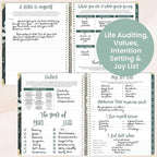 bloom daily planners HARDCOVER 2026 Planner (January to December) - 8.5” x 11” Weekly & Monthly Dated Agenda Organizer Book with Stickers & Tabs - Eucalyptus, Green