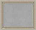 Amanti Art Silver Framed Magnetic Board 20x24 Small Vision Board for use with Magnets, 100% Metal Sheet to Display Items as Office Decor or for Home Organization in mudroom, Kitchen or Kids Room