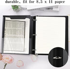 Tashkummy 360° Pivotable 3 Ring Binder, Upgraded Foldable Binders 1 inch 6 Pack, Thin Small Three Ring Binder Fits 8.5" x 11", for Home, School and Office Binders Supplies - 6 Assorted Color