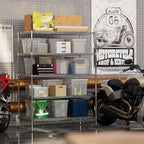 Regal Altair 24" Deep x 48" Wide x 64" Height Wire Shelving Kit | 5-Tier | NSF Commercial Storage Rack Unit