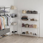 Regal Altair 18" Deep x 54" Wide x 64" Height Wire Shelving Kit | 4-Tier | NSF Commercial Storage Rack Unit