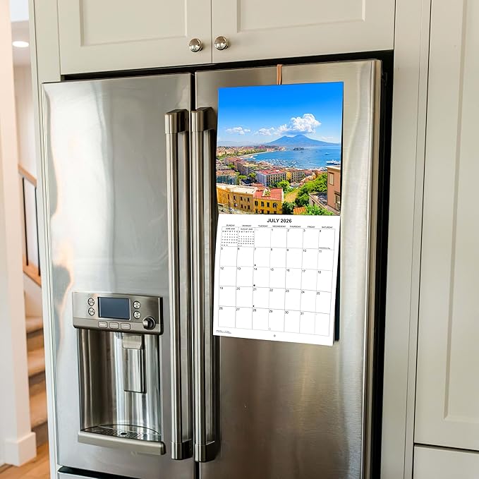 2026 Italy Monthly Wall Calendar | Travel Calendar 2025-2026