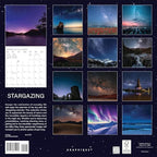 Graphique 2026 Stargazing Wall Calendar | 12” x 12” | Thick Paper | Home & Office Organizer | Large Monthly Grid | 3 Languages & Marked Holidays | 4 Month Preview Page for 2027