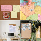 300Pcs Clear Push Pins，Flat Thumb Tacks for Bulletin Board，Plastic Head with Steel Point Thumb Tacks for Wall Cork Board