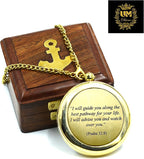 I Will Guide (Psalm 32:8) Communion & Confirmation Gift for Teenage Boys | Sentimental & Inspirational Present | Baptism Religious Gifts for Men, Christian, Catholic, Graduation