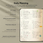 PRODUCTIVITY STORE Pro - Undated, 2026 Planner, 5.8” x 8.3” - The #1 Productivity Planner to Achieve Your 2026 Goals - Planner 2026-2027 - Black - A5