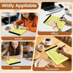 Legal Pads 8.5 X11, Narrow Ruled Notepads, 2 Pack, 50 Sheet/Pad, Yellow Legal Pads, Tear Off Notepad, Perforated Writing Pad, Notebook Paper College Ruled, Notepads for Office Home School, Notepad