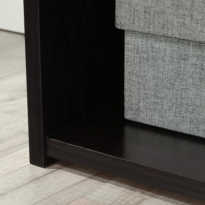 Sauder Beginnings 3-Shelf Bookcase, Bookshelf with Adjustable Storage Shelves, in Med Wood Finish
