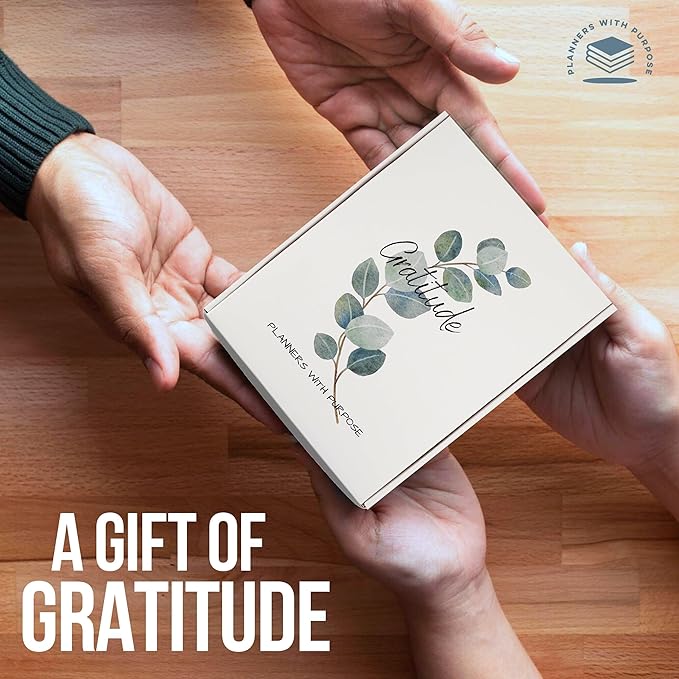 Planners with Purpose Gratitude Journal for Women - 5 Minute Daily Self Care & Mindfulness Planner with Guided Prompts for Positivity, Affirmations, Manifestation, Reflection - Undated Happiness Diary