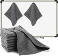 Fanfanwin 8 Pcs Magnetic Microfiber Cleaning Cloth Dry Erasers for White Boards Extra Magnetism Whiteboard Eraser for White Boards Blackboards Classroom Home Reusable Washable(6 x 6 Inch)