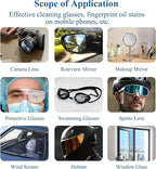 Glasses Wipes Lens Cleaner- 320 Pre-Moistened Individual Wrapped Eye Glasses Cleaning Wipes | Glasses Cleaner Safely Cleans Glasses, Sunglasses, Phone Screen, Electronics & Camera Lens