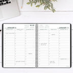 AT-A-GLANCE 2026 Appointment Book Planner, Weekly, 8-1/4" x 11", Large, Easy Viewing Large Print, Black (70LP010526)