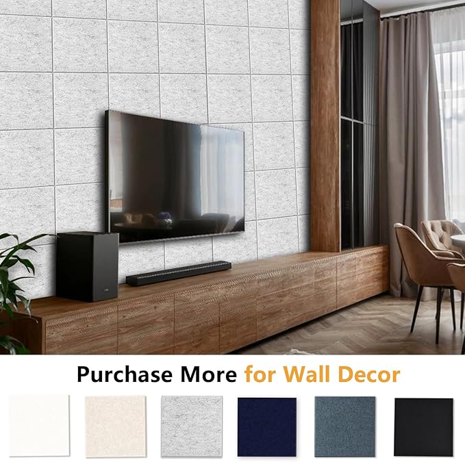 Thick Cork Board Tiles for Wall with Push Pins, Removable 36"x24"x0.47" Bulletin Board Sets, Self-Adhesive Pin Board | Magrowill 6 Packs Felt Panels for Office Home Classroom Dorm