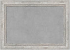 Amanti Art Silver Framed Magnetic Board 15x21 Small Vision Board for use with Magnets, 100% Metal Sheet to Display Items as Office Decor or for Home Organization in mudroom, Kitchen or Kids Room