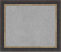Amanti Art Black Framed Magnetic Board 25x29 Medium Vision Board for use with Magnets, 100% Metal Sheet to Display Items as Office Decor or for Home Organization in mudroom, Kitchen or Kids Room