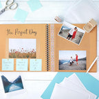 Juvale Photo Sleeves - 5.5 x 8.8 Inches, Clear, 50 Pack - Index Card Holder & Label Sleeves for Planners - Top-Load Card Protector - Office Supplies
