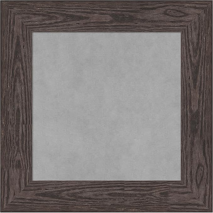 Amanti Art Black Framed Magnetic Board 22x22 Small Vision Board for use with Magnets, 100% Metal Sheet to Display Items as Office Decor or for Home Organization in mudroom, Kitchen or Kids Room