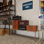 Regal Altair 18" Deep x 54" Wide x 14" Height Wire Shelving Kit | 1-Tier | NSF Commercial Storage Rack Unit