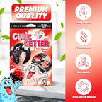 Gunk Getter, Cleaning Gel for Those Hard to Reach Places, Automotive Cup Holder Electronic Keyboard Office, Slime Gel Cleaner Dust Crumb Removal (Cherry, 12 Pack)
