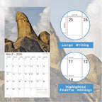Gag Gifts 2026 Funny Wall Calendar, Natures Calendar for White Elephant Gifts with Thick Paper, November 2025 - December 2026, 14 Monthly Planner Organizer with Nature D'ck Pics, 12" x 24" Opened