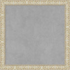 Amanti Art Silver Framed Magnetic Board 18x18 Small Vision Board for use with Magnets, 100% Metal Sheet to Display Items as Office Decor or for Home Organization in mudroom, Kitchen or Kids Room