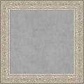 Amanti Art Silver Framed Magnetic Board 31x31 Medium Vision Board for use with Magnets, 100% Metal Sheet to Display Items as Office Decor or for Home Organization in mudroom, Kitchen or Kids Room