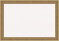 Amanti Art White Cork Board for Wall, 29x41 Vision Board with Gold Frame, Large Corkboard Office Decor for Home Organization, Traditional Corkboard Pinboard to Display Items for Home Organization