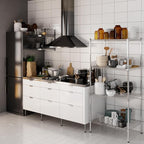 Regal Altair 21" Deep x 30" Wide x 64" Height Wire Shelving Kit | 4-Tier | NSF Commercial Storage Rack Unit