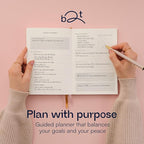 3-Month Productivity & Goal Planner 2026 - Undated Daily Monthly Weekly Planner for Women, Habit Tracker, Time Management & Mindfulness Journal, A5 To Do List Organizer