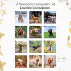 RED EMBER Cockapoos 2026 Wall Calendar 12 Month | 12" x 24" Open | Thick & Sturdy Paper | Holiday Gift | Cute Puppy Dog Calendar 2026