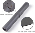 SUJAYU Dual Sided PU Leather Desk Pad, Mouse Pad, Office Desk Mat, Non-Slip Laptop Desk Pad, Waterproof Desk Writing Pad for Office and Home (31.5" x 15.7", Black)