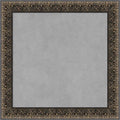 Amanti Art Black Framed Magnetic Board 25x25 Medium Vision Board for use with Magnets, 100% Metal Sheet to Display Items as Office Decor or for Home Organization in mudroom, Kitchen or Kids Room