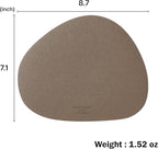 GREEDY FARMERS Mouse pad, Non-Slip Washable Waterproof Computer Mouse pad (Cocoa Taupe)