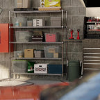 Regal Altair 18" Deep x 60" Wide x 74" Height Wire Shelving Kit | 5-Tier | NSF Commercial Storage Rack Unit