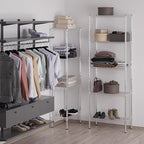 Regal Altair 14" Deep x 30" Wide x 86" Height Wire Shelving Kit | 5-Tier | NSF Commercial Storage Rack Unit