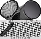 SNOW COOLER Pen Holder Pencil Holder Mesh Metal Pen Cup Holder Pencil Cup Holder for Desk Office Home Pen Organizer Black, 6 Pack