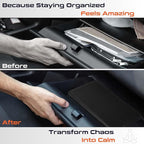 Carbon Black Magnetic Shut Premium PU Leather Insurance and Registration Holder, Glove Box Organizer for Car, Stylish Car Accessories, Organize Vehicle Documents with flair, Size 9.5 in x 5.1 in