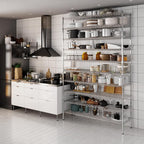 Regal Altair 18" Deep x 60" Wide x 96" Height Wire Shelving Kit | 10-Tier | NSF Commercial Storage Rack Unit