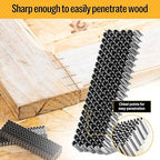 meite Corrugated Fasteners MC112 25 Gauge 1-Inch Crown 1/2-Inch Length Corrugated W Fastener Staples 4,000 PCS/Case (1 Case)